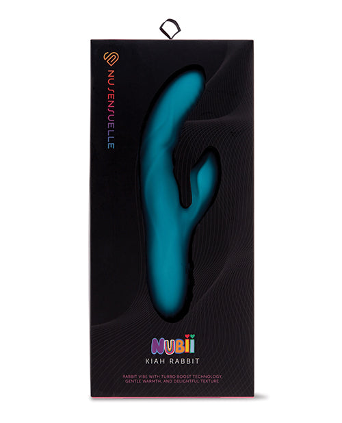 Nu Sensuelle Kiah Heating Nubii Rabbit - Blue - featured product image.