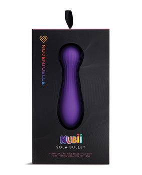 Nu Sensuelle Sola Nubii: 20 Functions Flexible Bullet (Purple) - Featured Product Image