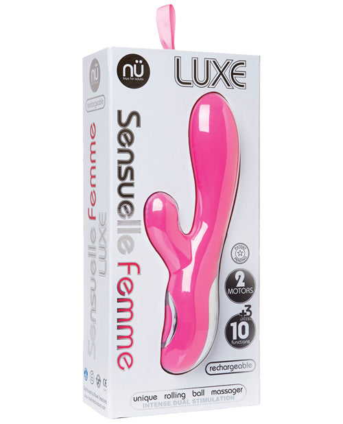 Masajeador con bola rodante Nu Sensuelle LUXE - Abrace la indulgencia dichosa Product Image.