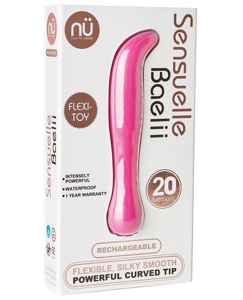 NU Sensuelle Baelii Vibrador de punto G flexible: la sinfonía de la sensación Product Image.