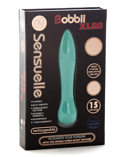 Sensuelle Bobbii XLR8 Turbo Boost Purple Vibrator - featured product image.