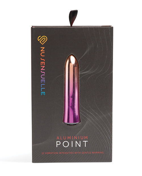 Nu Sensuelle Aluminium Point - Intense Vibrations & Gentle Warmth Bullet - featured product image.