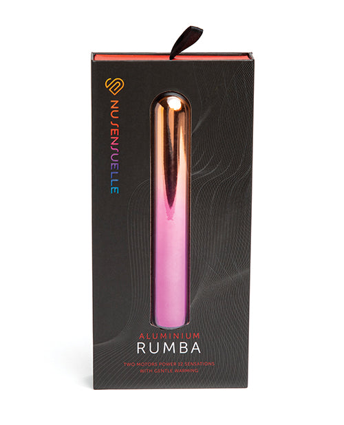 Vibrador Cilindro Rumba de Aluminio Nu Sensuelle Product Image.