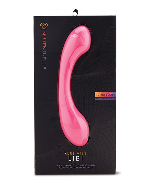 Vibrador de punto G Nu Sensuelle Libi en color morado oscuro: abraza el éxtasis Product Image.