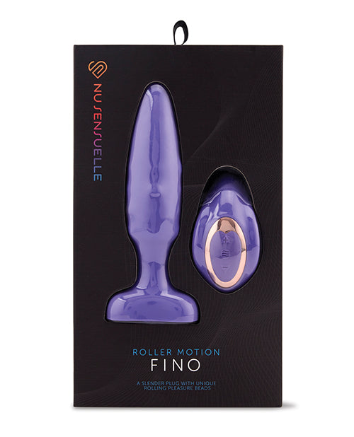 Shop for the Nu Sensuelle Fino Roller Motion Plug - Ultra Violet 🌟 at My Ruby Lips