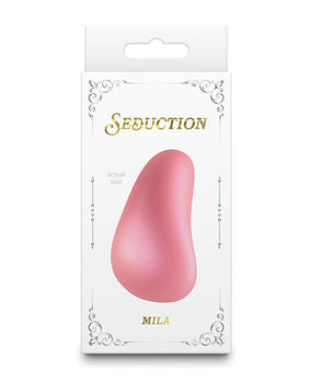 Masajeador corporal Seduction Mila - Rosa metálica - Featured Product Image
