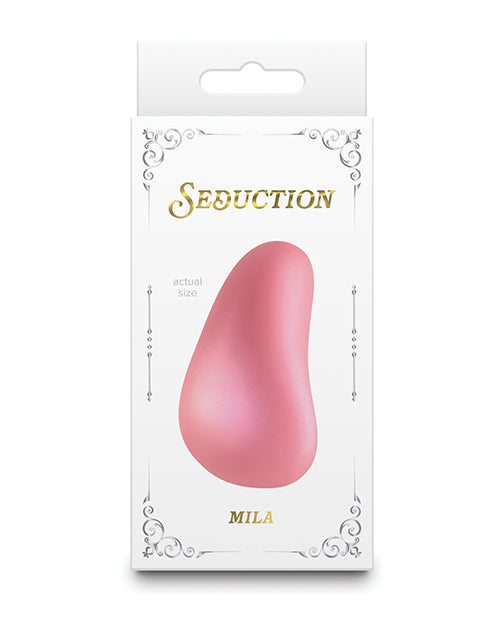 Masajeador corporal Seduction Mila - Rosa metálica - featured product image.