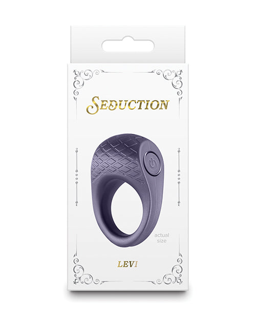 Seduction Levi Cock Ring - Metallic - featured product image.