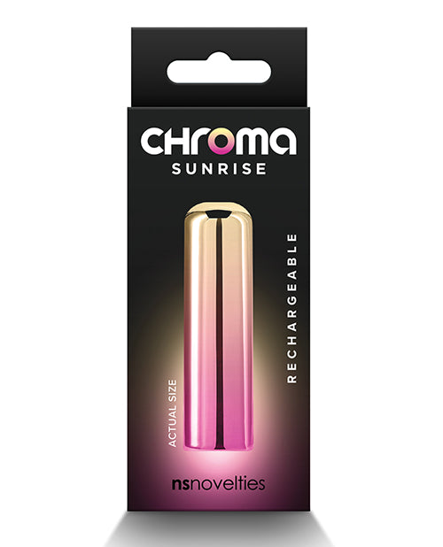 Joyería Chroma Sunrise rosa/oro: vibrante, detallada y versátil Product Image.