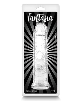 Fantasia Upper 8" Clear Realistic Dildo - Featured Product Image