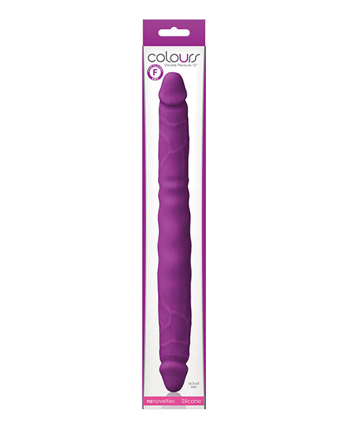 Colours Double Pleasures 12” Realistic Silicone Double-Dong Product Image.