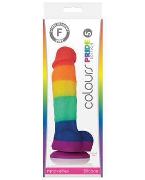 NS Novelties Colours Pride Edition 5" Silicone Dong - Featured Product Image