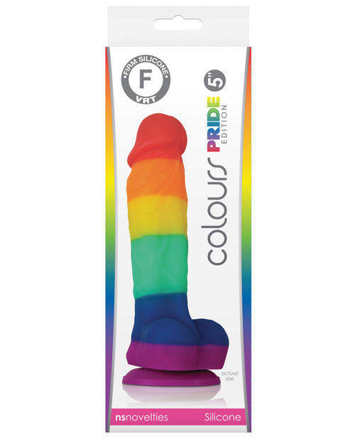 NS Novelties Colors Pride Edition Dong de silicona de 5" - featured product image.