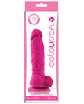 Coloursoft 5" Realistic Silicone Dildo with Suction Cup