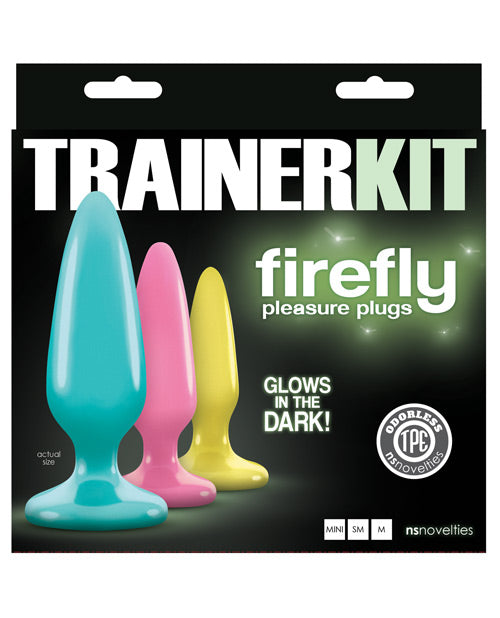 Kit de entrenamiento anal Firefly Glow 🌟 - ¡Entrenamiento progresivo con brillo! Product Image.
