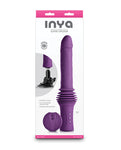 INYA Super Stroker - 紫色：推力、振動和加熱帶來終極樂趣