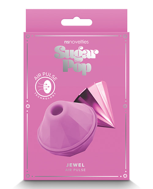 Vibrador Sugar Pop Jewel Air Pulse: placer y elegancia de lujo Product Image.