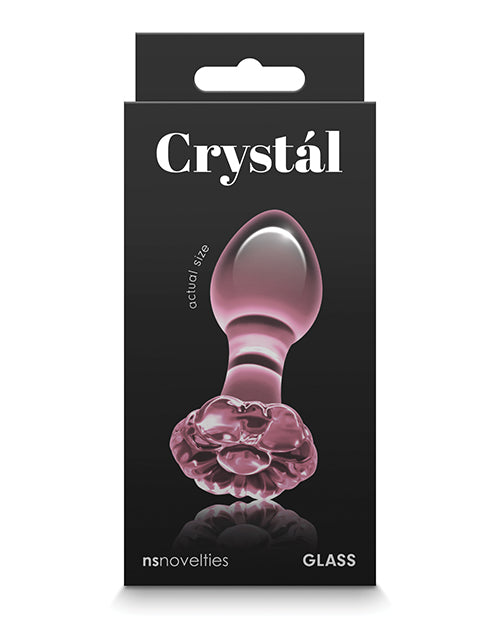 Exquisite Crystal Flower Butt Plug - featured product image.