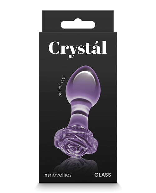 Crystal Rose Luxury Butt Plug Product Image.