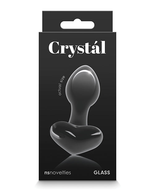 Crystal Heart Butt Plug: Luxury Elegance for Intimate Pleasure - featured product image.