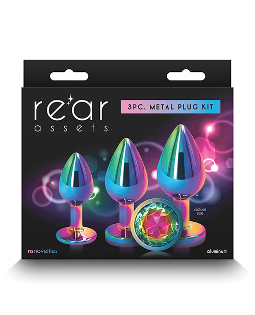 Rear Assets Rainbow Gem Anal Trainer Kit - featured product image.