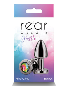 Rainbow Chrome-Plated Petite Anal Toy - Featured Product Image