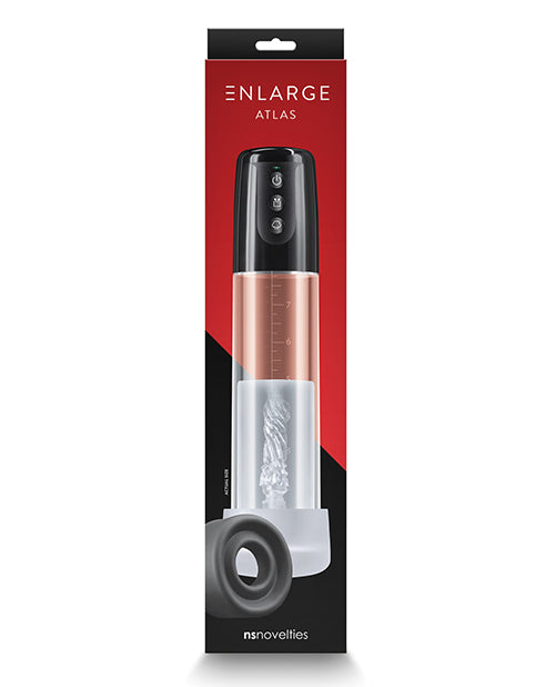 "Enlarge Atlas Pump - Black: Ultimate Pleasure Upgrade" - featured product image.