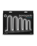 Renegade Luxe Black Silicone Dilator Kit – Elevate Your Intimate Journey