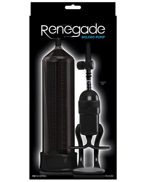 Bomba de pene Renegade Bolero: máximo placer y rendimiento Product Image.