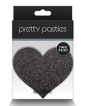 Glitter Heart Pasties - 2 Pair - Featured Product Image
