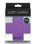 NS Novelties Pretty Pasties Cross I Assorted - 4 Pair