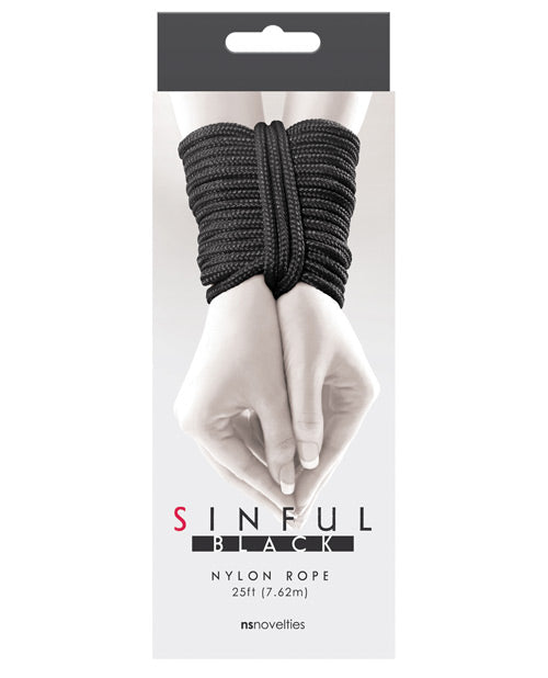 Sinful 25' Nylon Rope: Strength & Flexibility - featured product image.