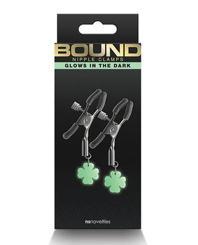 Pinzas para pezones Bound G4: placer sensacional de bronce - Featured Product Image