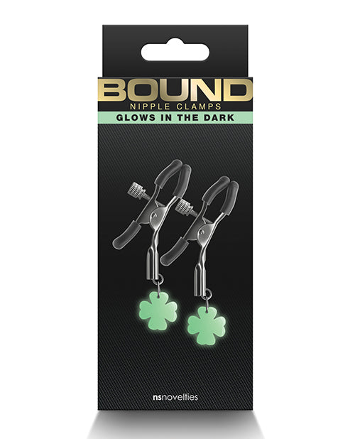 Pinzas para pezones Bound G4: placer sensacional de bronce Product Image.