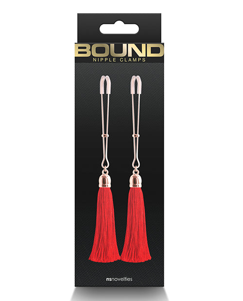 Pinzas para pezones Bound T1: sensaciones intensificadas y placer personalizable - featured product image.