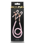 Pinzas para pezones Bound DC1 - Rosa: intensas, seguras y elegantes