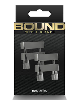 Abrazaderas para pezones ajustables de bronce de cañón encuadernadas - Featured Product Image