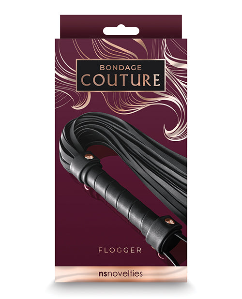 NS Novelties 束縛時裝 黑色 Flogger Product Image.