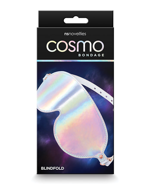Rainbow Holographic Cosmo Bondage Blindfold 🌈 Product Image.