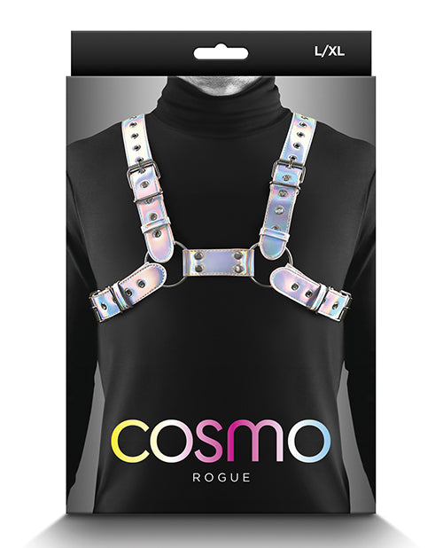 Rainbow Cosmo Harness Rogue: Vibrant M/L Size Fashion & Function - featured product image.
