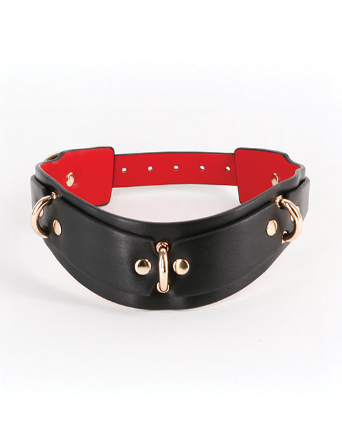 Shop for the Fetish & Fashion Lilith Collar - Black at My Ruby Lips