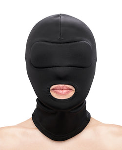 Black Taboo Mouth Hood: Embrace Your Mysterious Allure