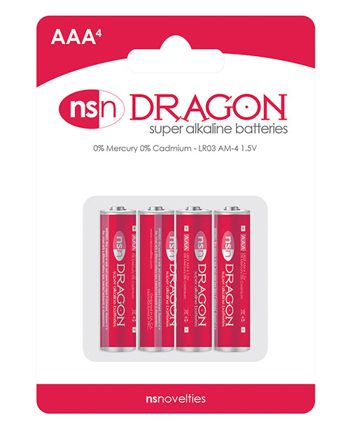 Dragon 鹼性 AAA 電池 - 4 塊裝 - featured product image.