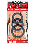 Ram Ultra Cocksweller: Premium Silicone Clincher Cockrings