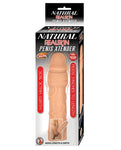 REALSKIN Ultimate Pleasure Enhancer - Extensor de pene con punta vibratoria