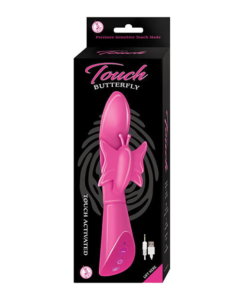 Touch Butterfly Vibrador Recargable 10 Funciones Rosa - featured product image.