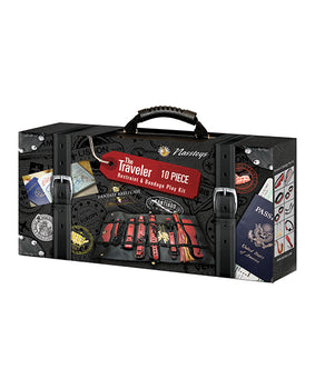 Ultimate Fantasy 10-Piece Bondage Kit: Travel Briefcase Set - Featured Product Image