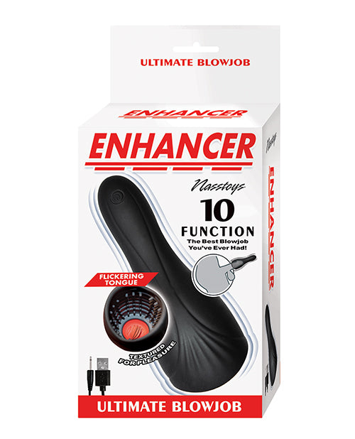 Enhancer Ultimate Blow Job Masturbator - Black: The Ultimate Oral Fantasy - featured product image.