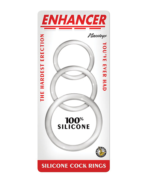 Set de Cockrings de Silicona Enhancer - Placer Personalizable Product Image.