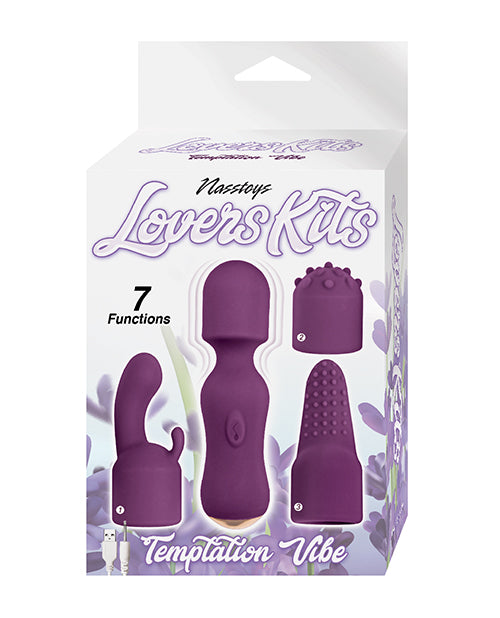 Lovers Kits Temptation Vibe - Eggplant: Ultimate Pleasure Experience - featured product image.